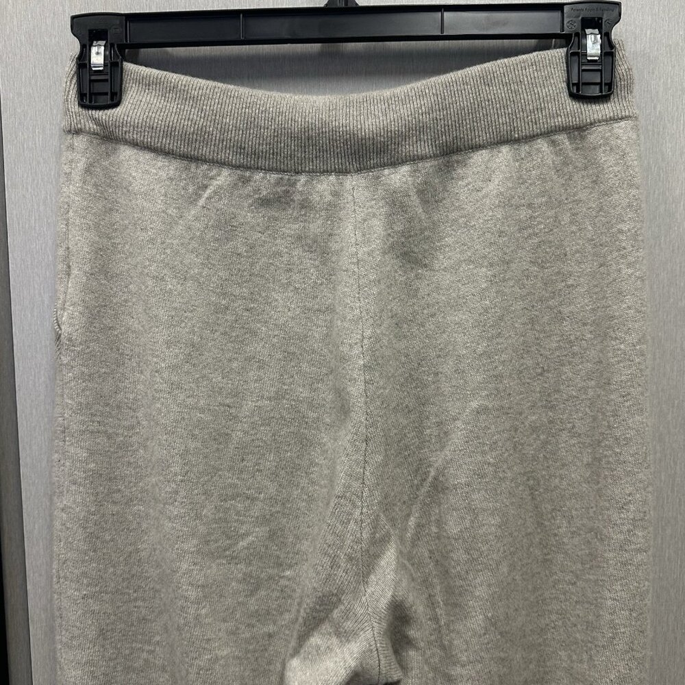Ralph Lauren Purple Label Collection Women’s Cashmere Jogger Pants Gray Italy M - Picture 7 of 15